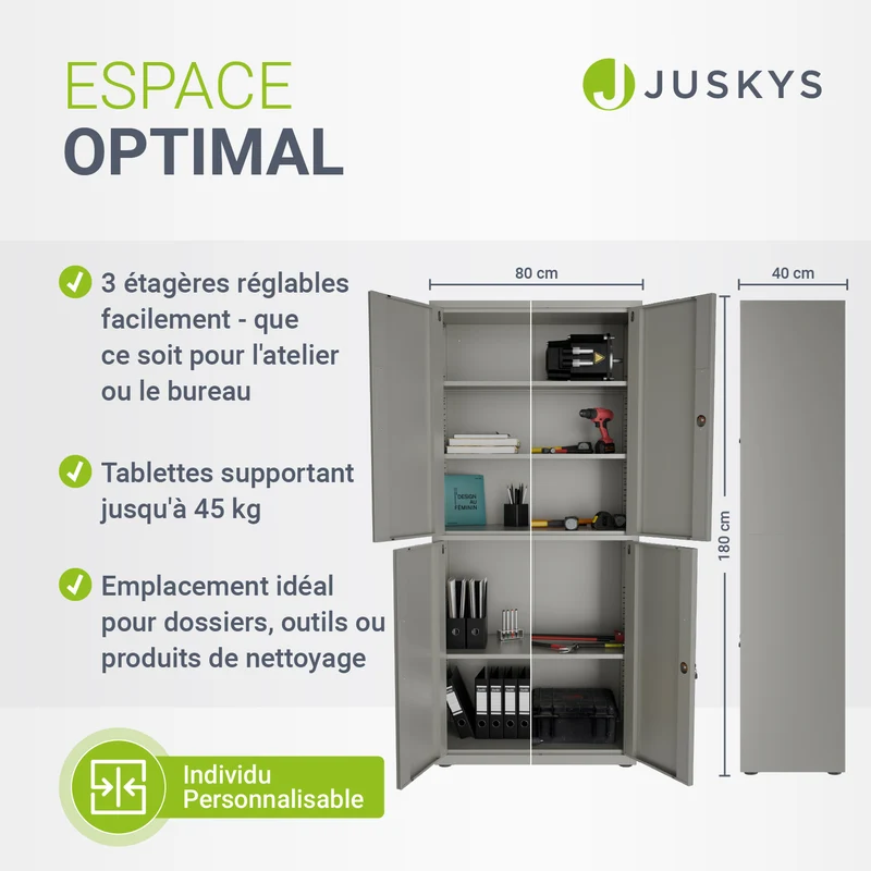 Aktenschrank aus Metall