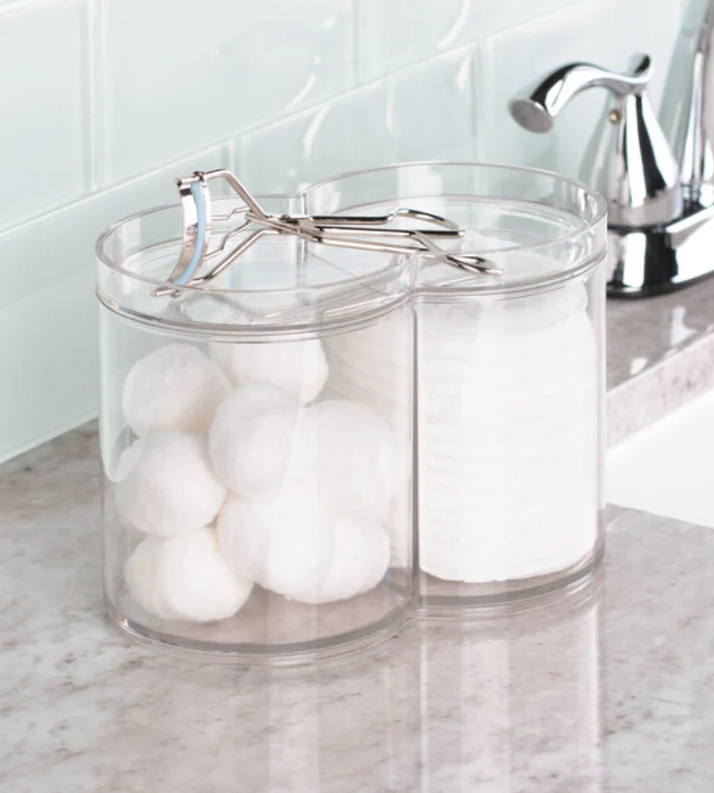 CLARITY - Kosmetik Organizer KLAR - mit Deckel