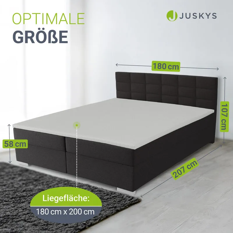 Boxspringbett Seattle - Malmo-Stoff