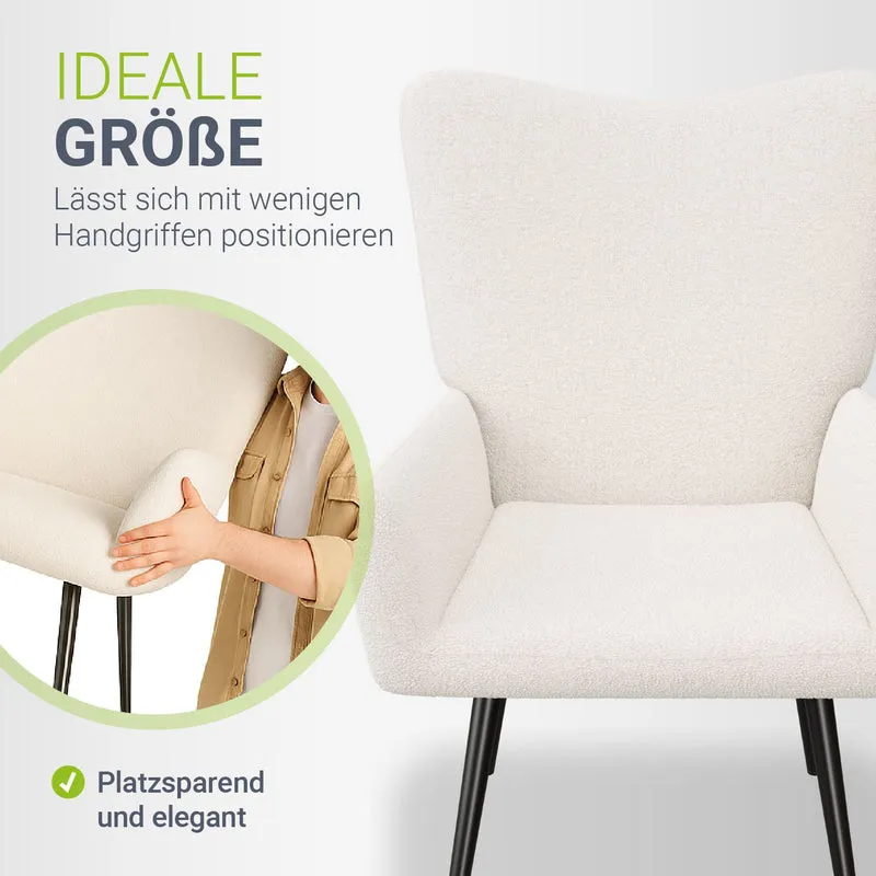 Ohrensessel mit optionalem Hocker Odense