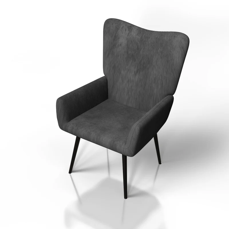 Ohrensessel mit optionalem Hocker Odense