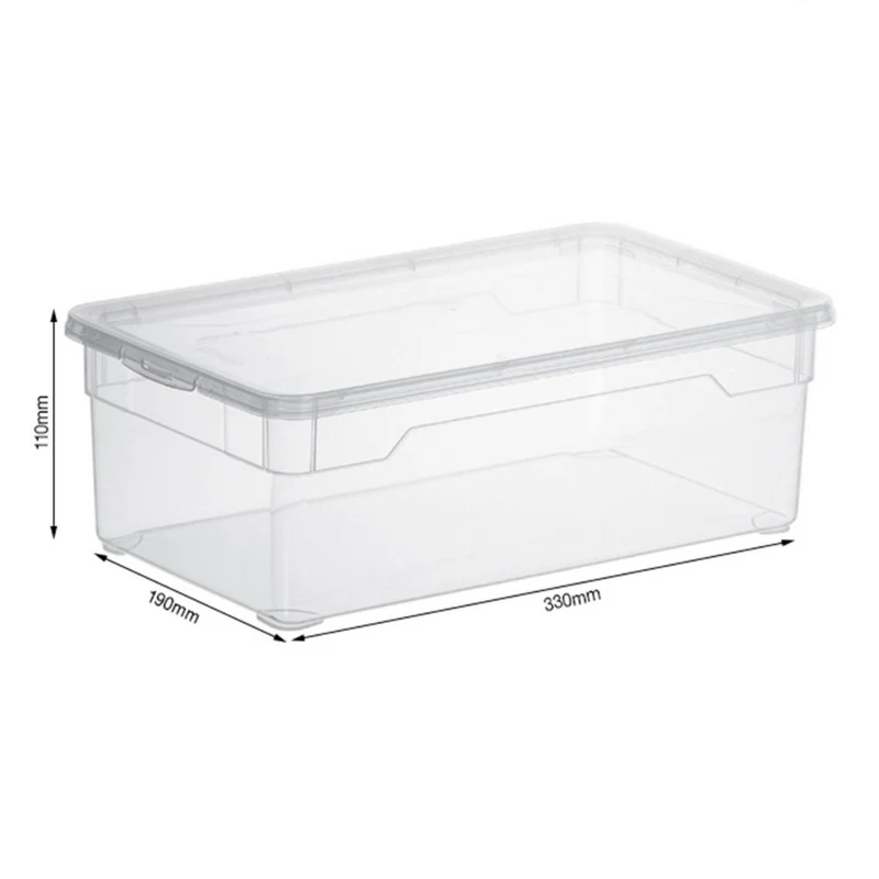 Aufbewahrungsbox CLEAR 5L - 33.5x19x11cm