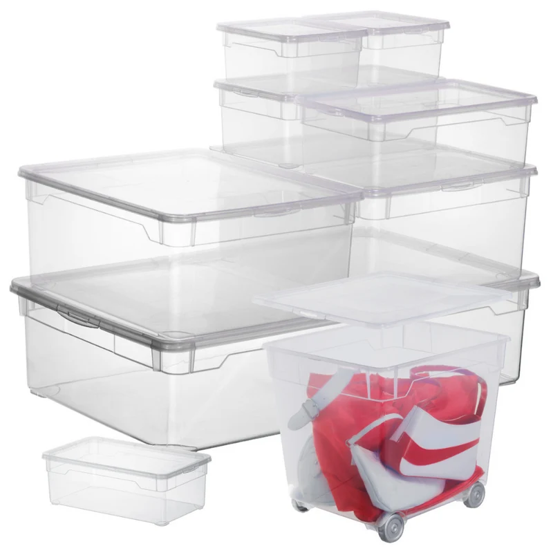 Aufbewahrungsbox CLEAR 10L - 36x26x14cm