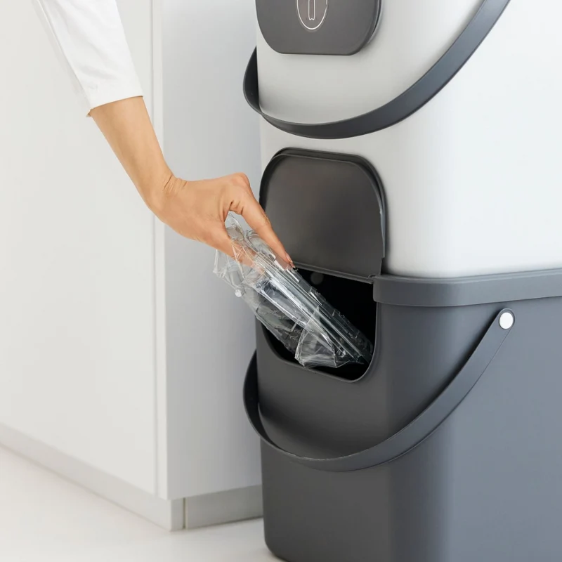 ALBULA Recycling Müllsystem 40L - Anthrazit