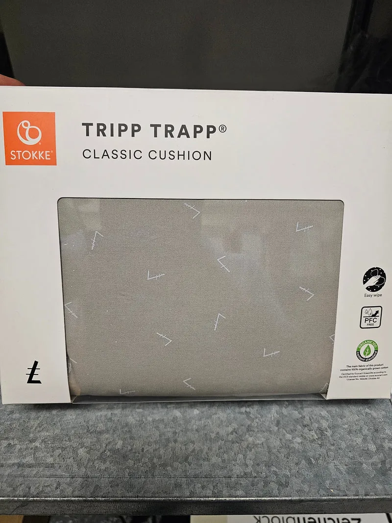Stokke Tripp Trapp Kinderstuhl Kissen Icon Grey 40% mit Code TT40