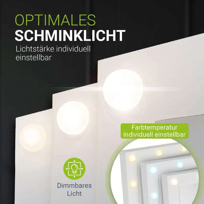 Schminktisch mit Spiegel Lilia