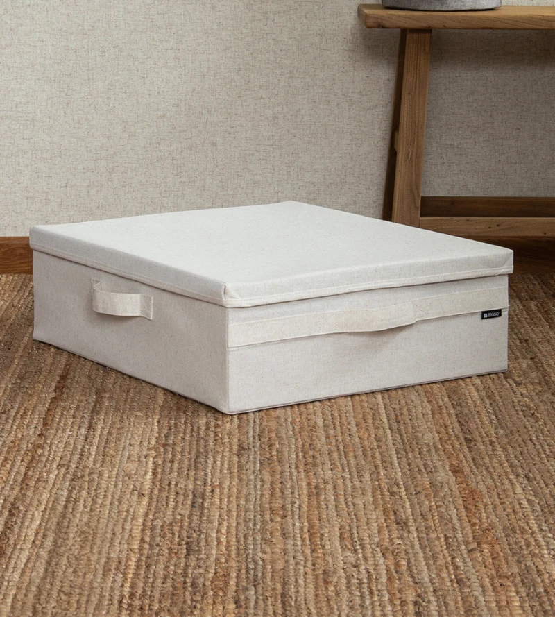 SOFT ll Aufbewahrungsbox Beige - Unterbett-Lagerung