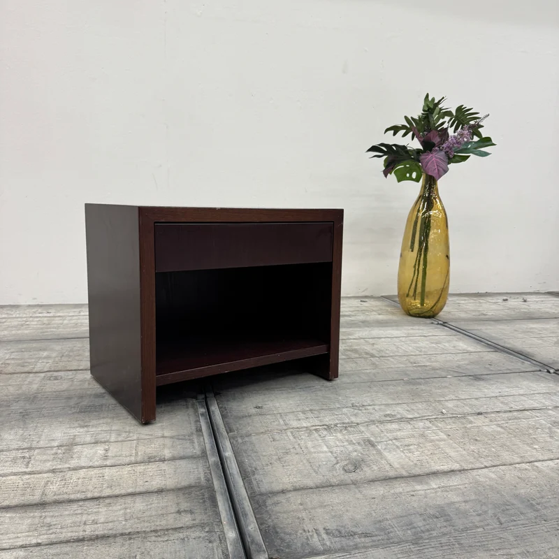 Nachttisch Dunkle Eiche 65cm Nachtkonsole Beistelltisch Tisch Gebraucht