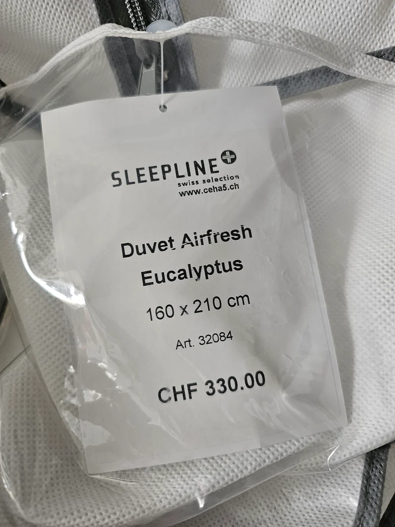 SLEEPLINE Airfresh DUVET