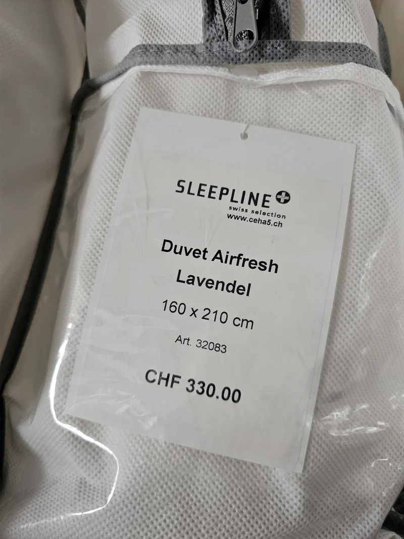 SLEEPLINE Airfresh DUVET