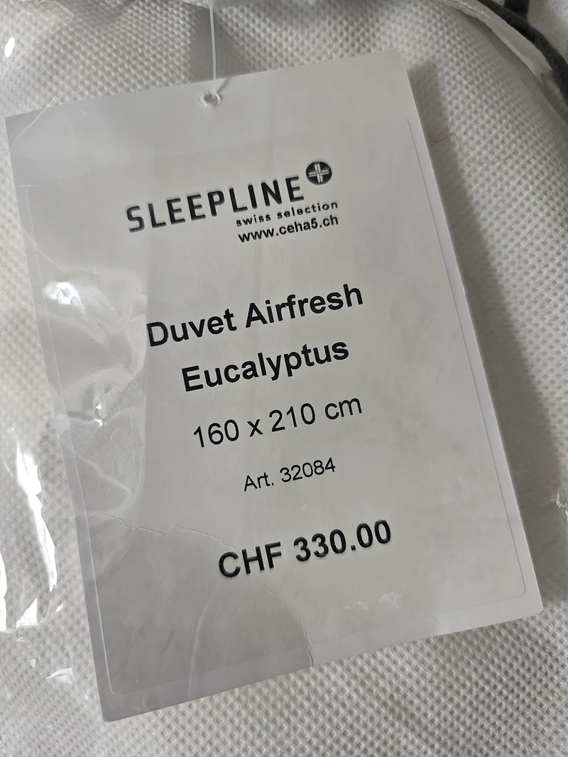 SLEEPLINE Airfresh DUVET