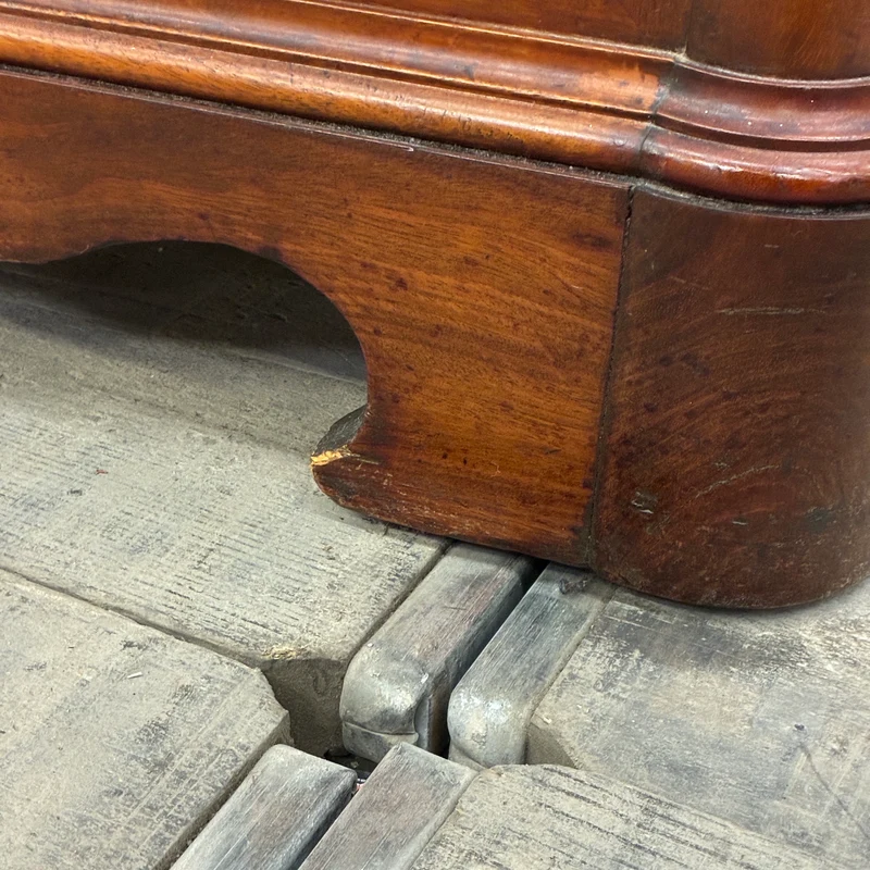 Großer Kleiderschrank Massivholz Biedermeier Barock Antik Braun Schrank Gebraucht