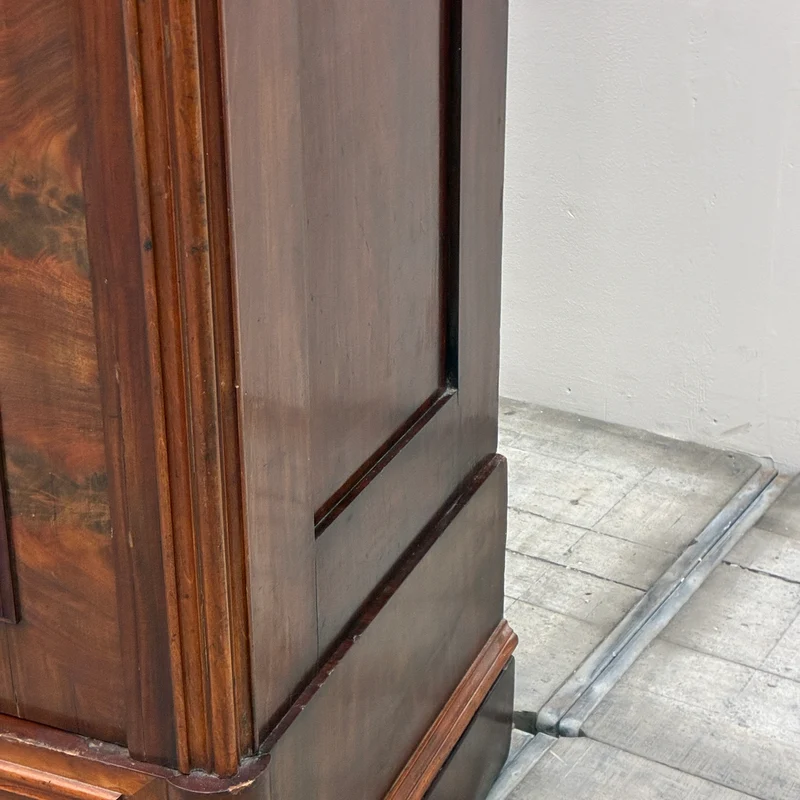 Großer Kleiderschrank Massivholz Biedermeier Barock Antik Braun Schrank Gebraucht