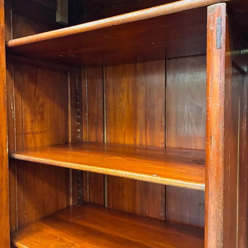 Großer Kleiderschrank Massivholz Biedermeier Barock Antik Braun Schrank Gebraucht