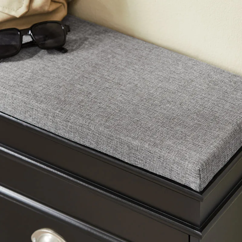 SoBuy FSR64-SCH Kenkäpenkki 8 Parille – 104 × 24 × 52 cm, Musta