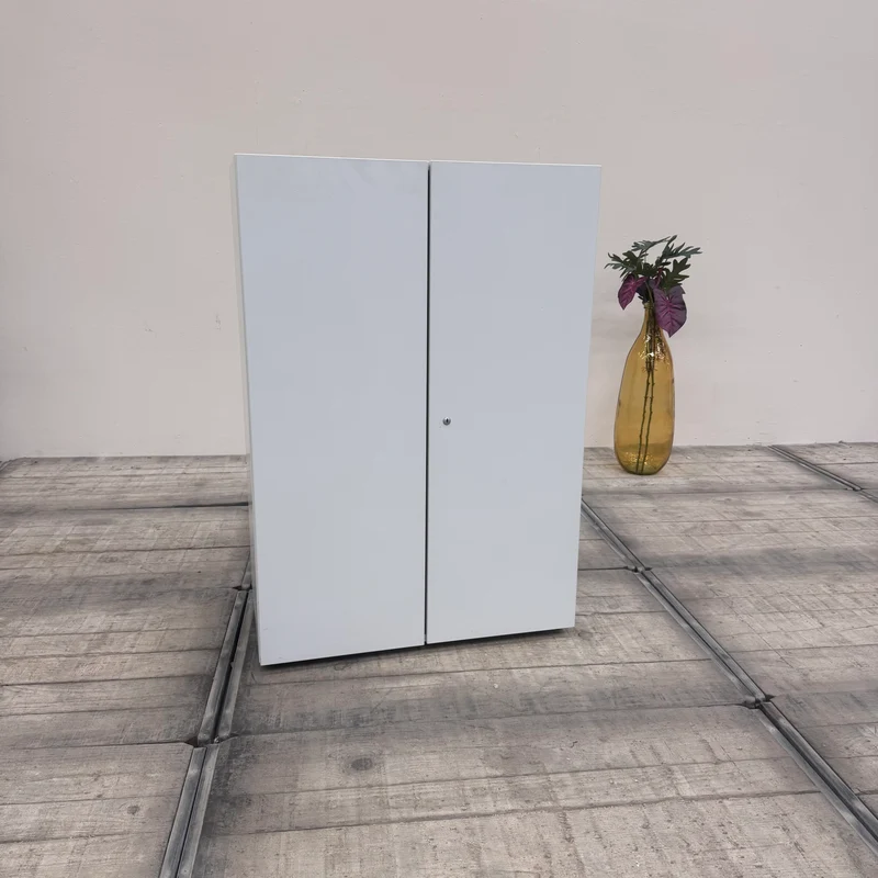 Planmöbel Highboard Lichtgrau Büro Schrank gebraucht