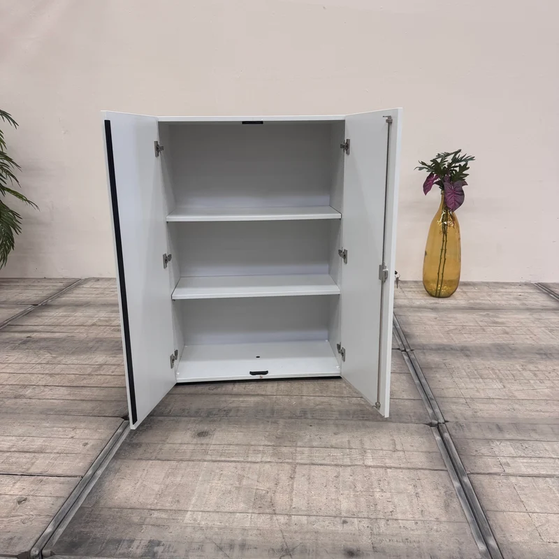 Planmöbel Highboard Lichtgrau Büro Schrank gebraucht