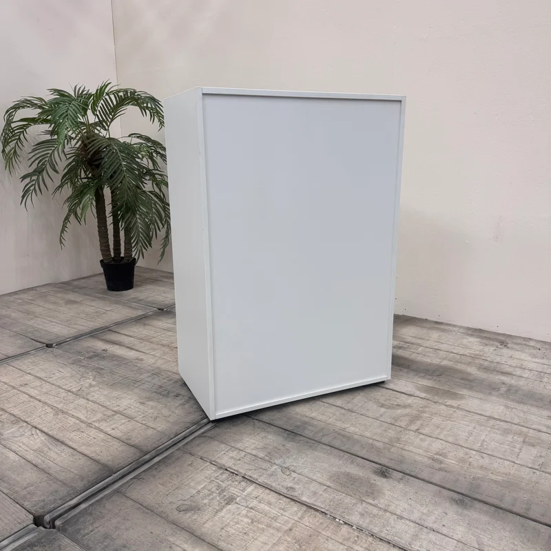 Planmöbel Highboard Lichtgrau Büro Schrank gebraucht
