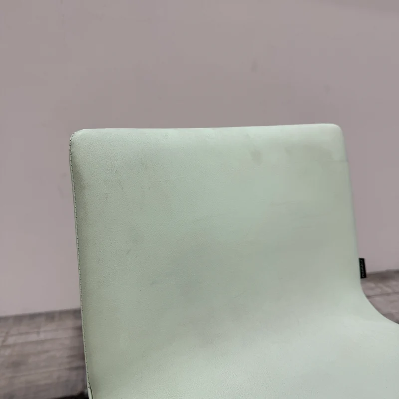 Pedrali Barhocker Stuhl Mintgrün Leder Hochstuhl Stuhl Gebraucht