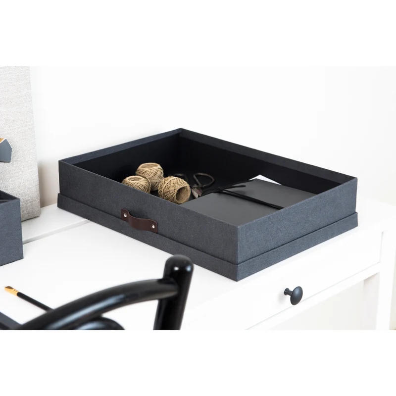 SVERKER Aufbewahrungsbox A3 - Schwarz Canvas