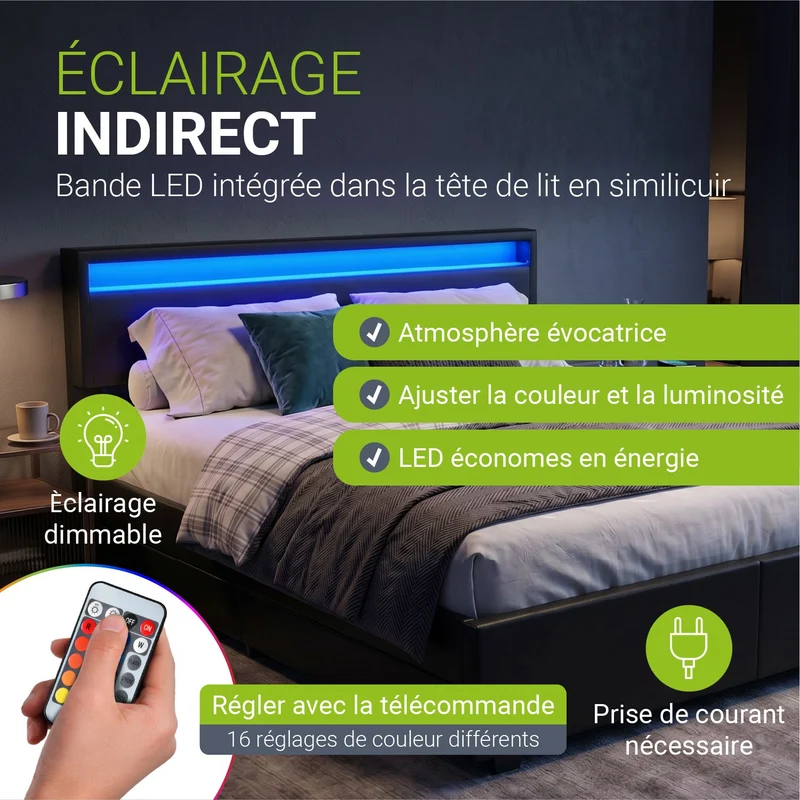 Polsterbett Lyon