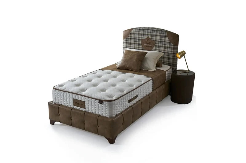 Cruise Boxspringbett Set inkl. Matratze – 3D Balance Pocket Federkern & Viscon Bezug für Luxuriösen Schlafkomfort