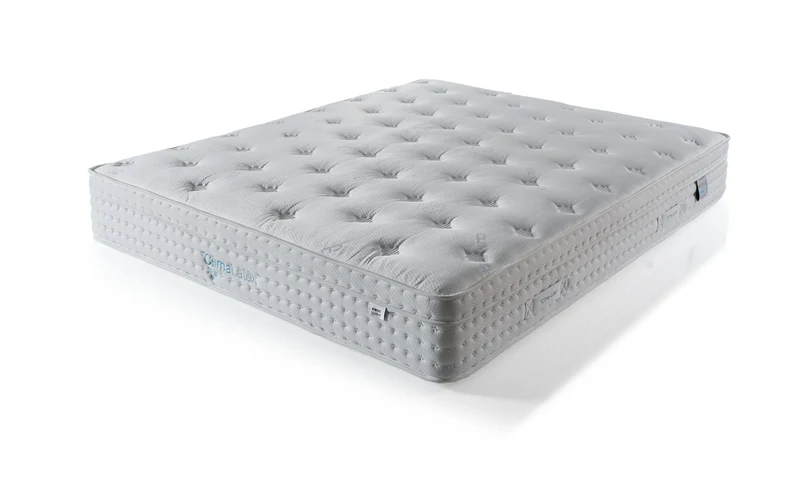 Climalatex Polo Boxspringbett Set inkl. Matratze – Naturlatex, 5-Zonen-Federkern & Climatex-Technologie für Optimalen Schlafkomfort