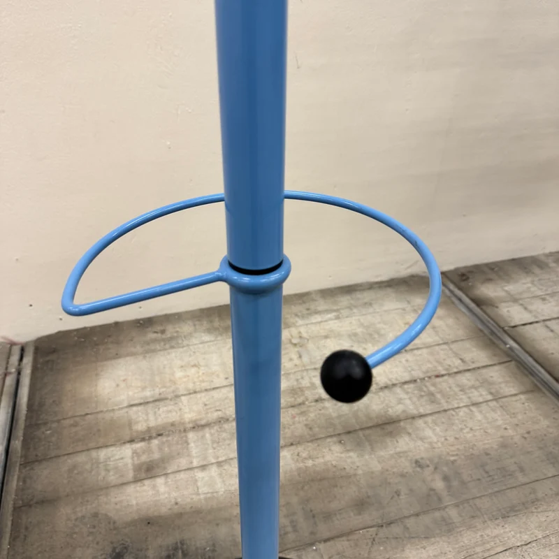 Garderobenständer Standgarderobe Blau Schwarz Holzknöpfe Schirmständer Gebraucht