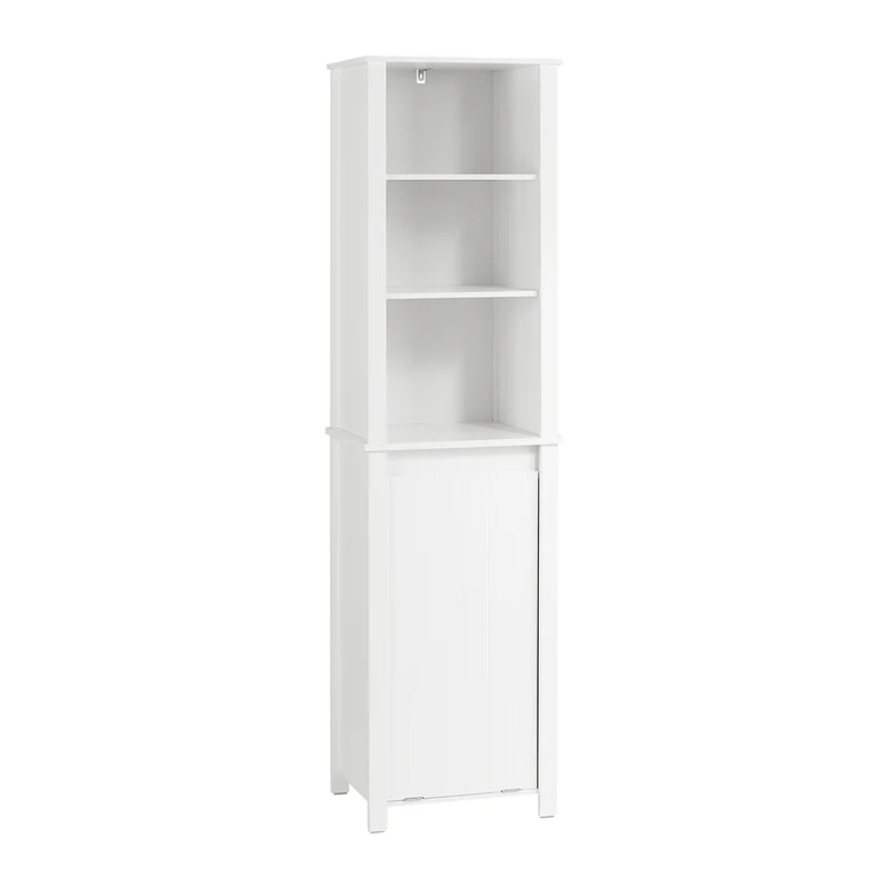 SoBuy kylpyhuone kaappi Pyykkikaappi BZR102-W