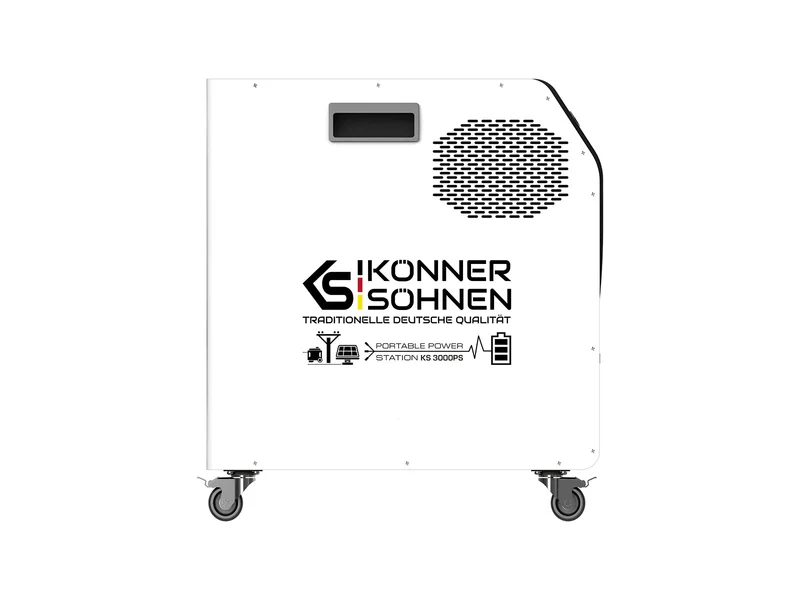 "Könner & Söhnen" Tragbare Powerstation KS 3000PS - 3200Wh