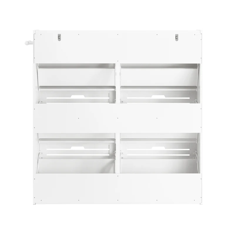 SoBuy Skoskab Skohylde Skoreol med 6 hylder FSR145-W