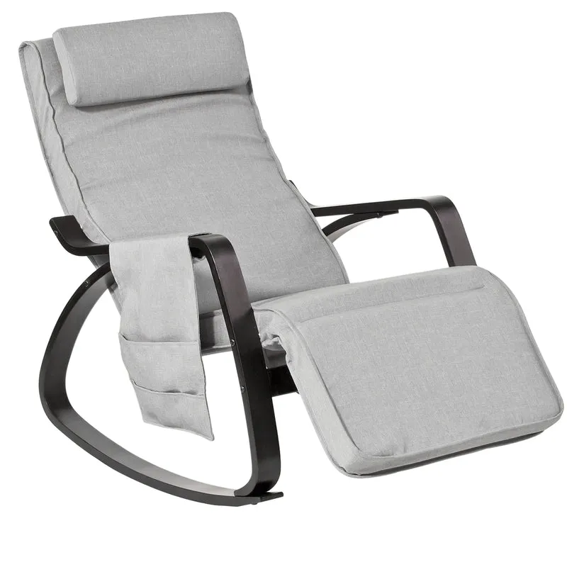 SoBuy Regulowany fotel na biegunach FST20-HG