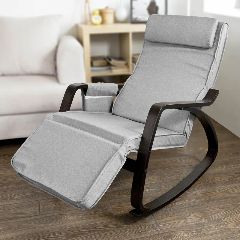 SoBuy Regulowany fotel na biegunach FST20-HG