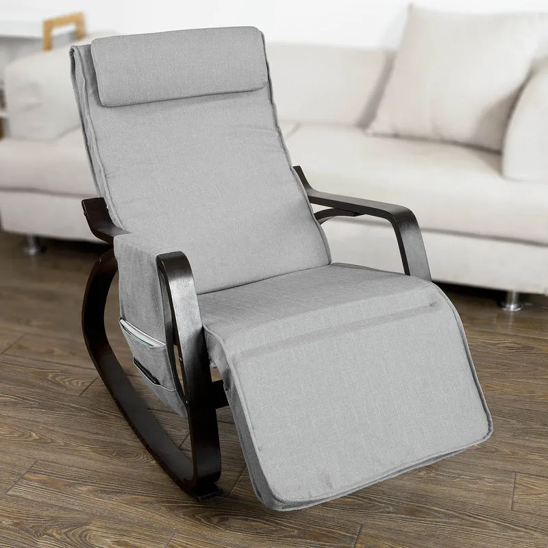 SoBuy Regulowany fotel na biegunach FST20-HG