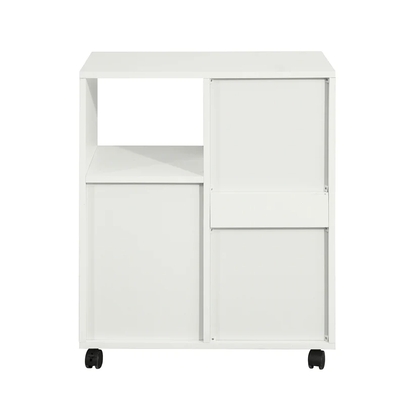 SoBuy Stolik pod drukarkę z kołami FBT105-W