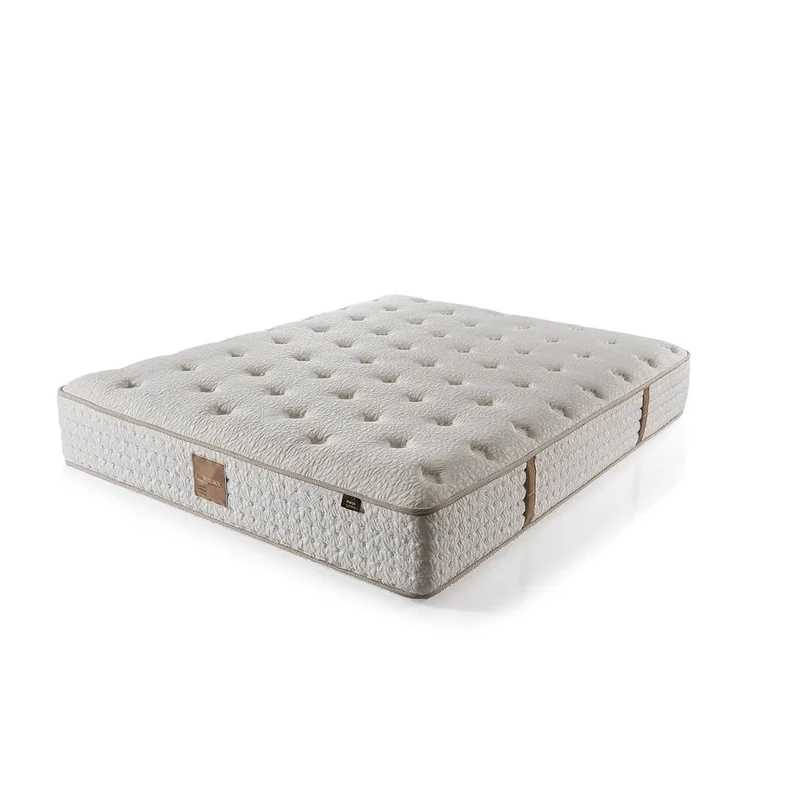 ProMilky Orthopädische Matratze 32 cm Höhe – H2/H3 – Bonell- & 8 cm Taschenfederkern – Milky Stoff – Boxspringkomfort & rückenschonender Schlaf