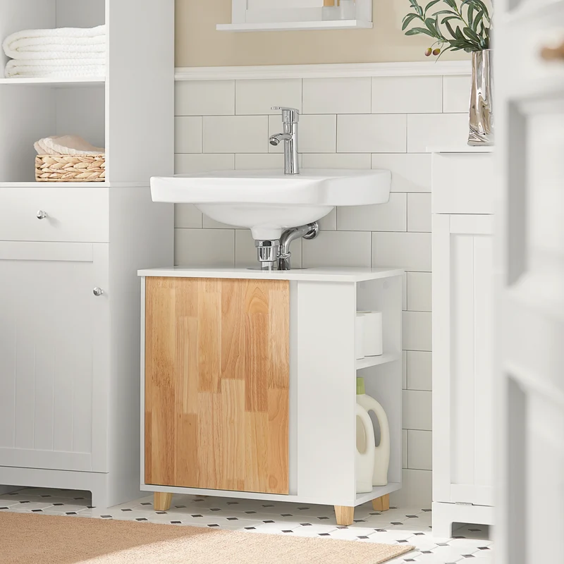 SoBuy Szafka pod umywalkê Łazienkowy BZR75-W