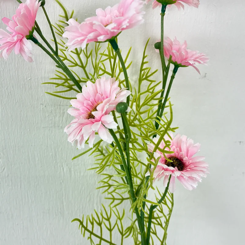 Cosmos Kunstblume rosa 74cm Floral Deko Kunstpflanze