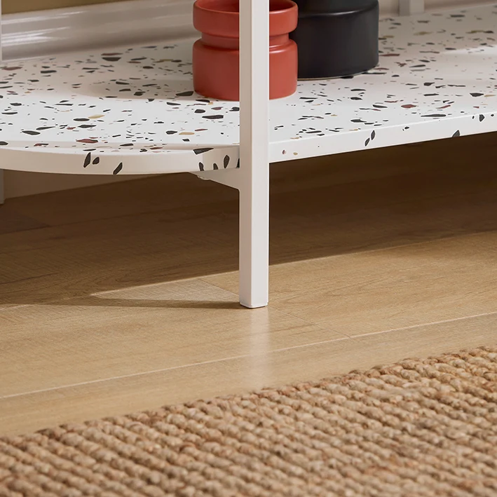 SoBuy | Konsolentisch Metall | Flurtisch | Sideboard | Standregal | Marmor Weiß | FSB89-W