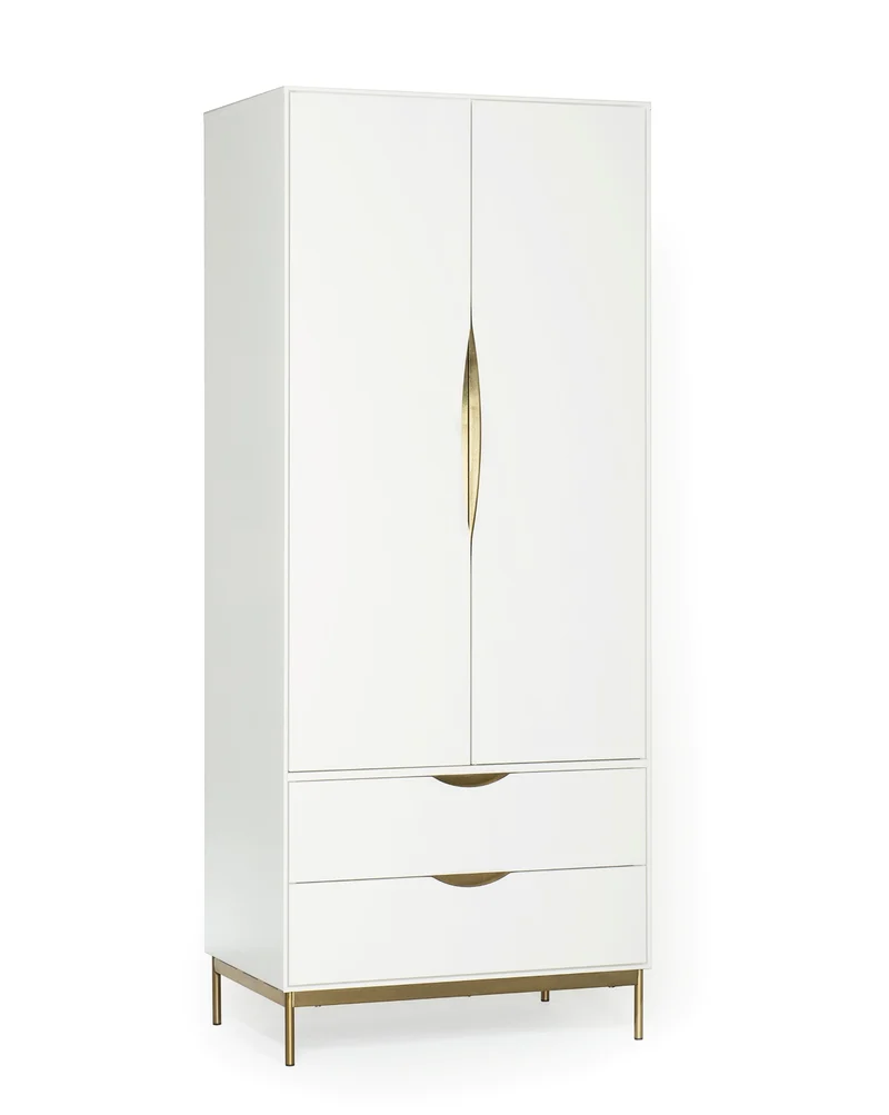 Kleiderschrank KOBE weiß