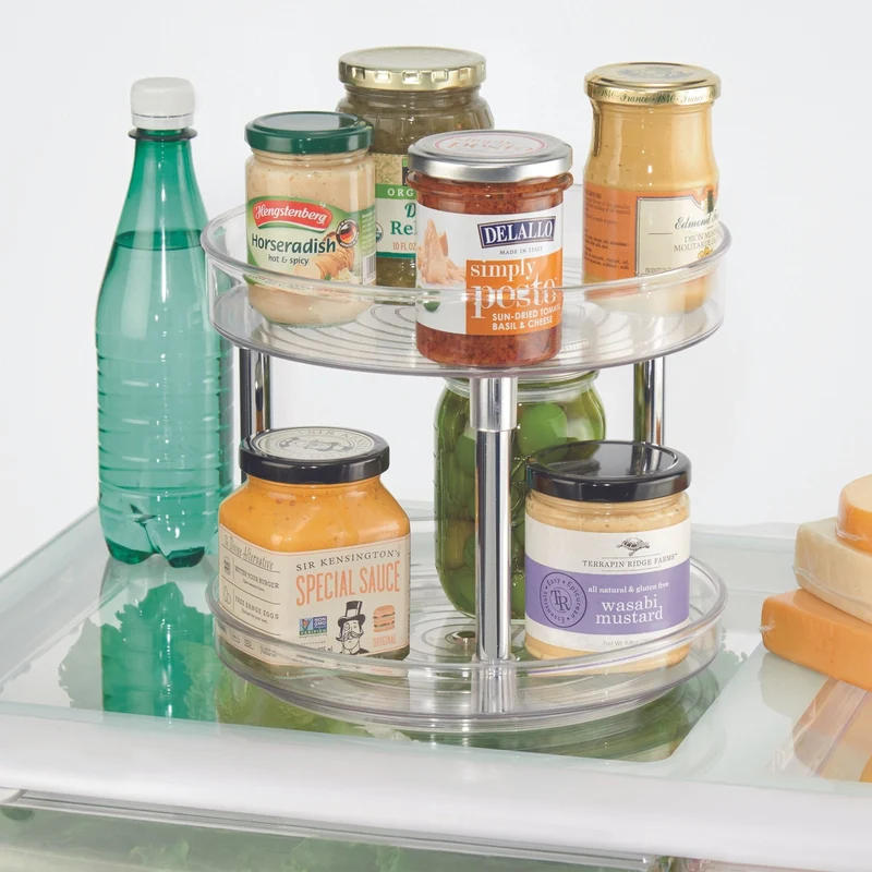 LINUS - Drehteller Lazy Susan KLAR - 23cm x 20cm