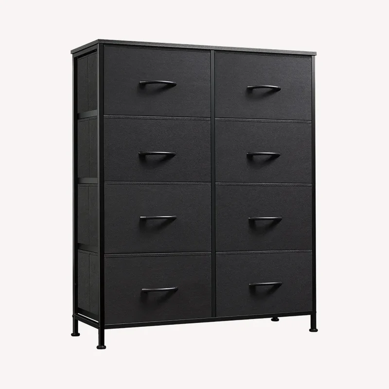 WLIVE Minimalist Tall 8-Drawer Storage Fabric Dresser