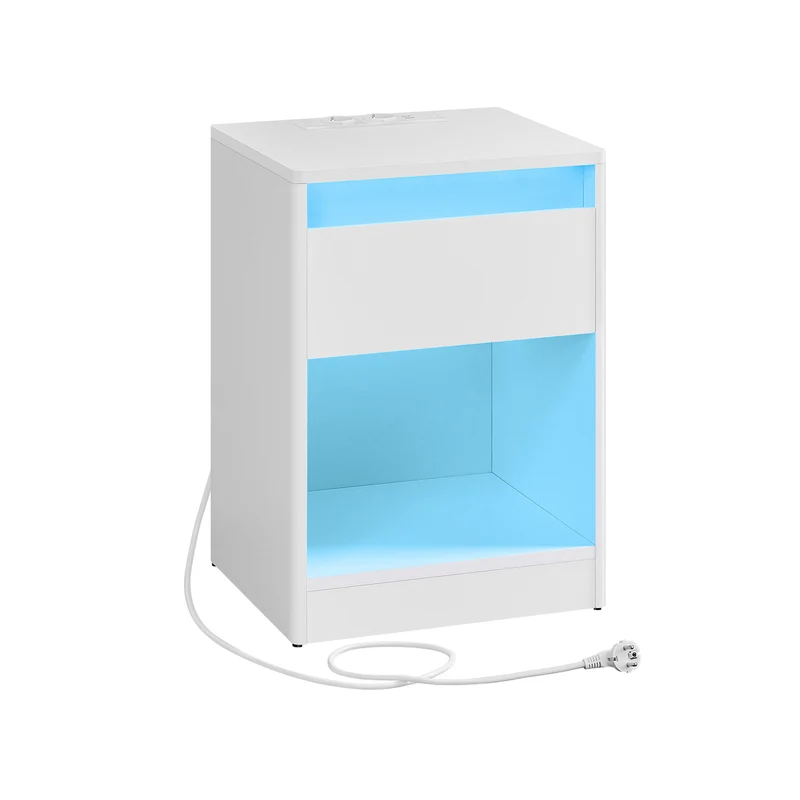 Nachttisch mit LED-Beleuchtung