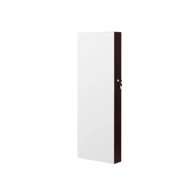 Wandschrank mit rahmenlosem Ganzkörperspiegel