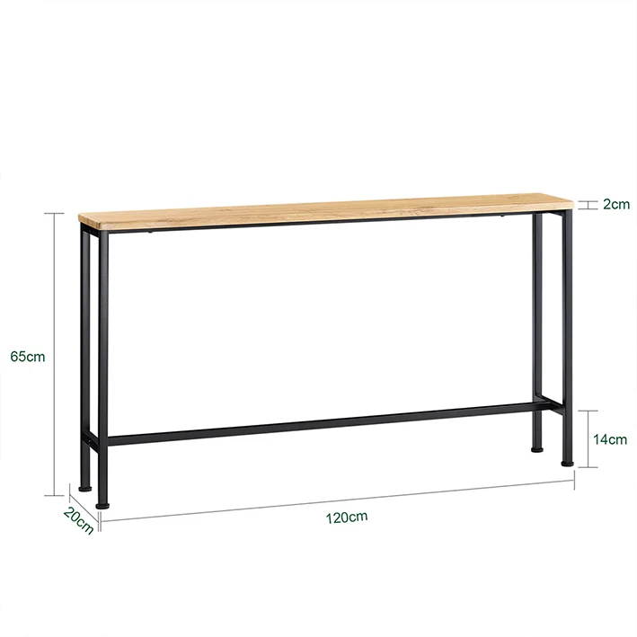 SoBuy | Konsolentisch | Flurtisch | Dekotisch | Sideboard | Beistelltisch 20cm | FSB19