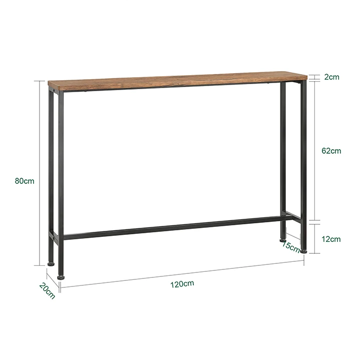 SoBuy | Konsolentisch | Flurtisch | Dekotisch | Sideboard | Beistelltisch 20cm | FSB19