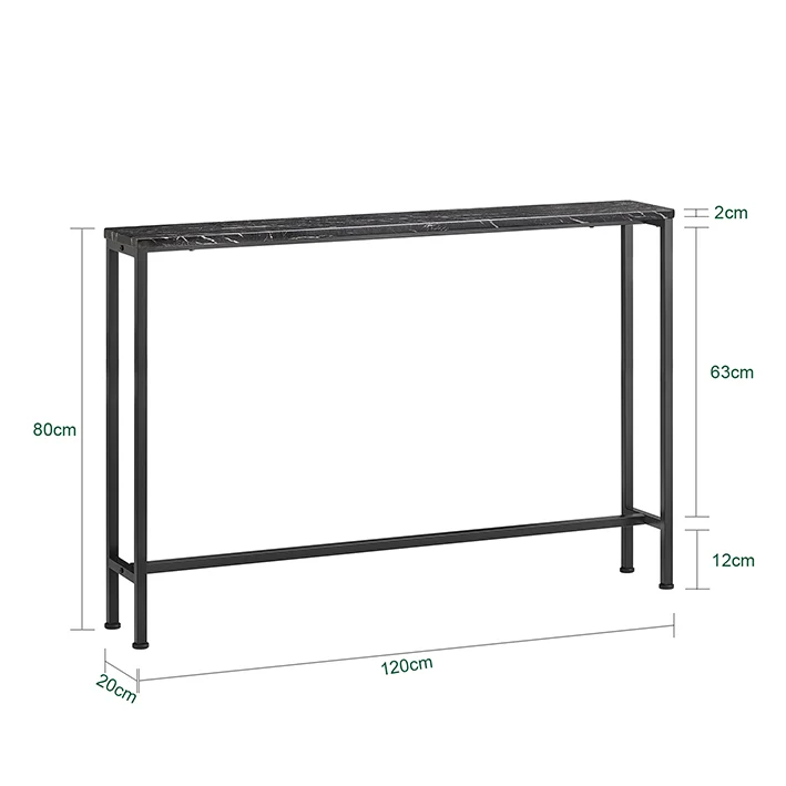 SoBuy | Konsolentisch | Flurtisch | Dekotisch | Sideboard | Beistelltisch 20cm | FSB19