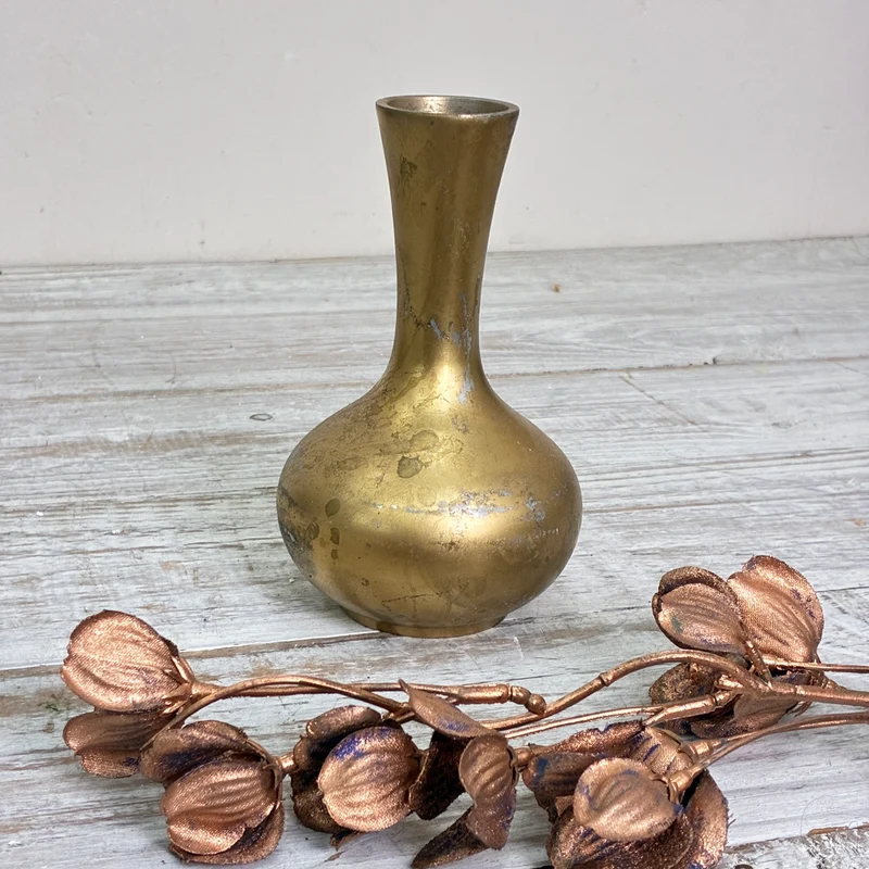 Goldene Vase S Blumenvase Balustervase Gold Deko Gebraucht