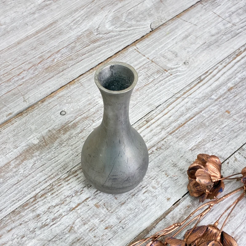 Silberne Vase L Blumenvase Balustervase Silber Deko Gebraucht