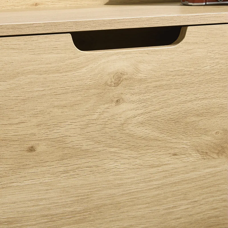 SoBuy FSR100-N Kapea Kenkäkaappi 4 Läpällä – Vain 19 cm Syvä, Seinäkiinnike, Enimmäiskuormitus 24 kg, L100 × S19 × K90 cm, Luonnonbeige